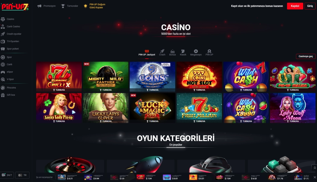 Pin Up  Və Chuck Norris təsiri